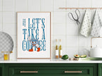 Let's Take A Coffee Print | Kitchen Wall Art - Larosier Prints