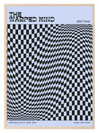 The Warped Mind Print | Optical Illusion Monochrome & Abstract Wall Art - Larosier Prints
