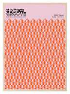 Sixties Groove Print | Fun Bright Wall Art - Larosier Prints