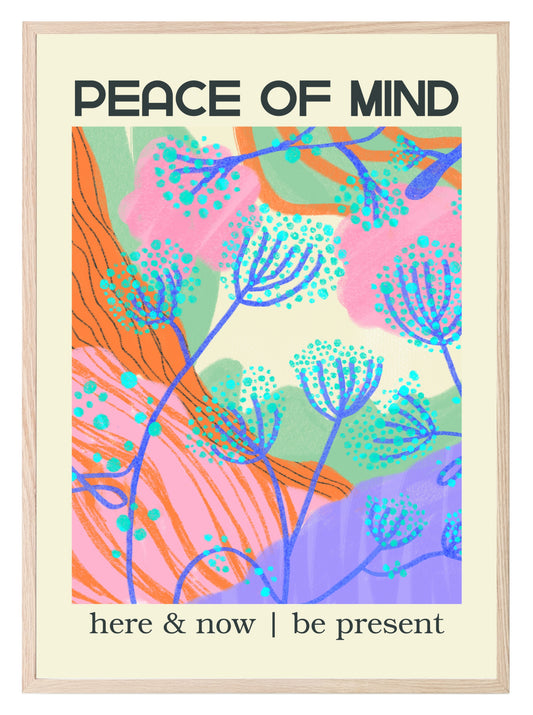 Peace Of Mind Print | Positive Wall Art