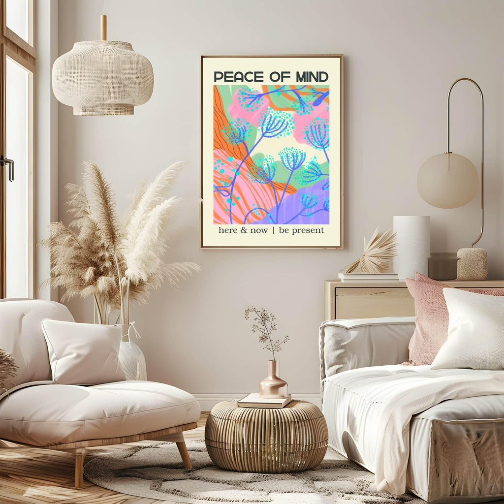 Peace Of Mind Print | Positive Wall Art - Larosier Prints