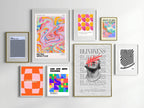 You're Free To Be Different Print | Retro Wall Art - Larosier Prints