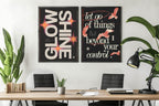 Shine Glow Print | Inspirational Wall Art - Larosier Prints