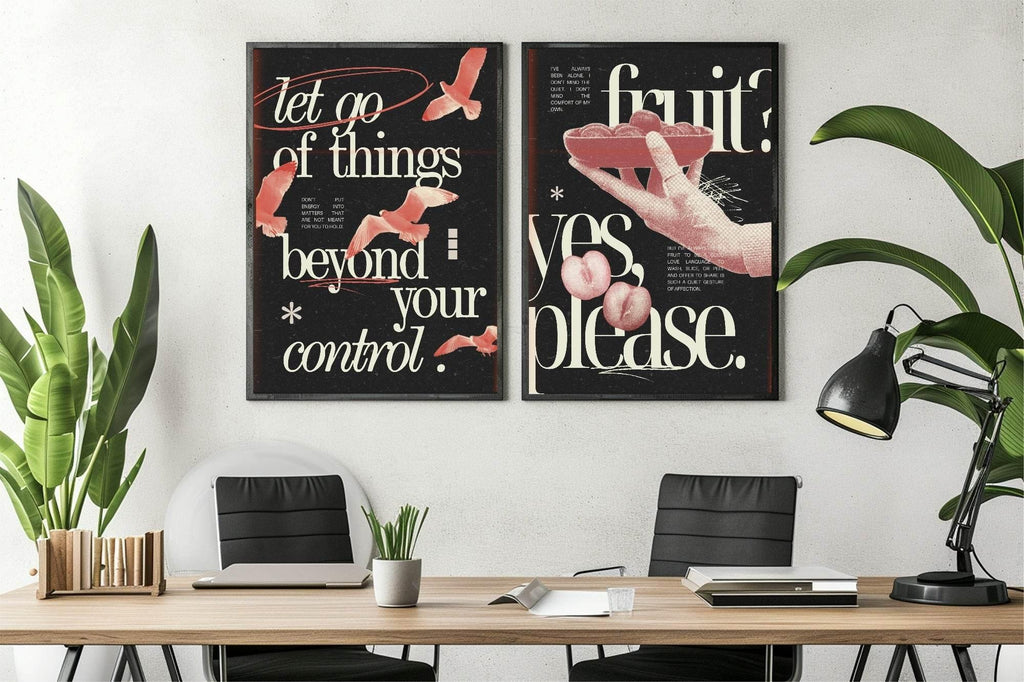 Fruit Yes Please Print | Kitchen Wall Art - Larosier Prints
