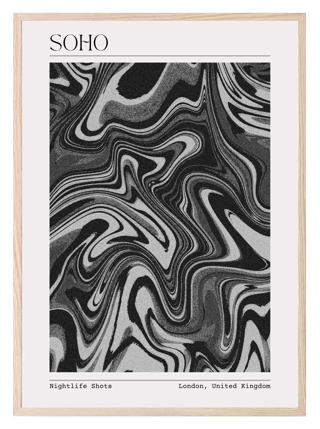 Soho Print | Abstract Wall Art - Larosier Prints