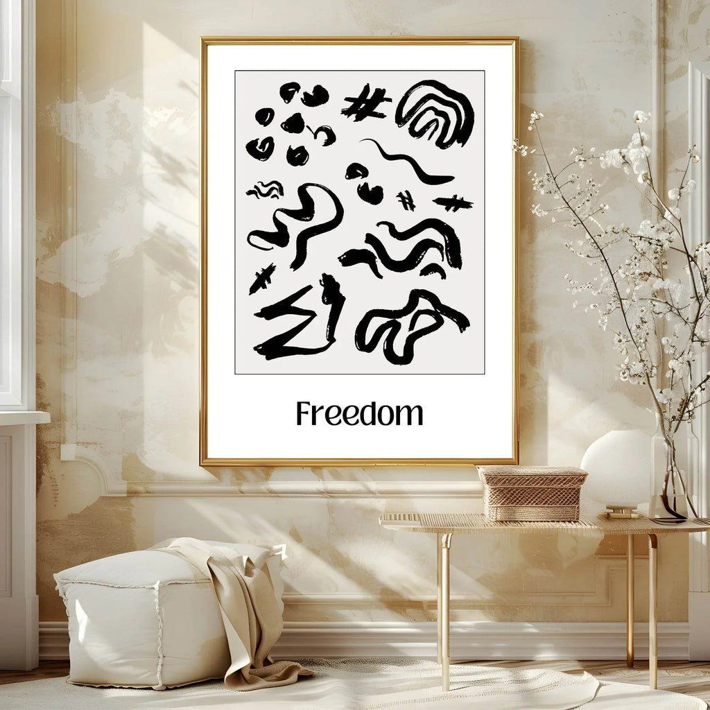 Freedom Print | Abstract Wall Art - Larosier Prints