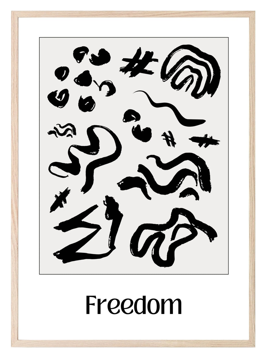 Freedom Print | Abstract Wall Art - Larosier Prints