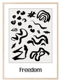 Freedom Print | Abstract Wall Art - Larosier Prints