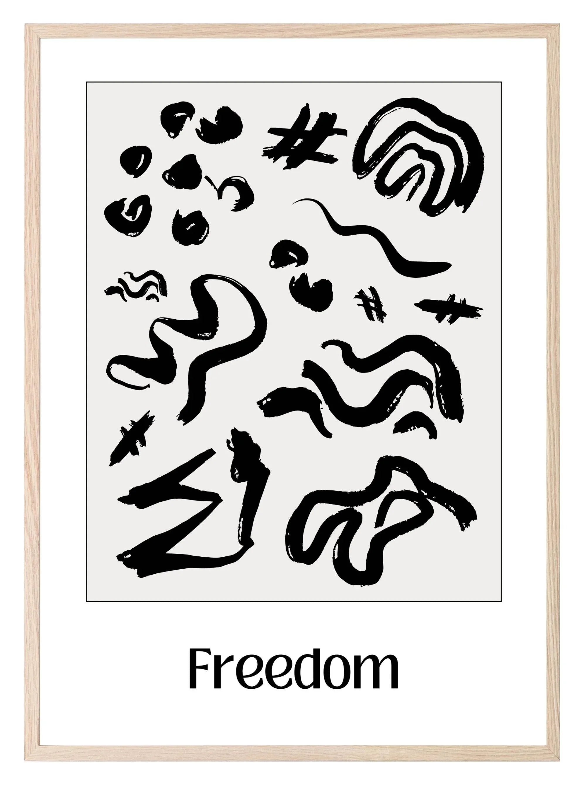 Freedom Print | Abstract Wall Art - Larosier Prints