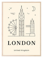 London Print | Travel Wall Art - Larosier Prints
