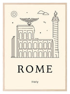 Rome Print | Travel Wall Art - Larosier Prints