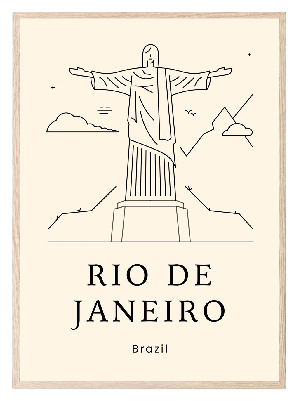 Rio De Janeiro Print | Travel Wall Art - Larosier Prints