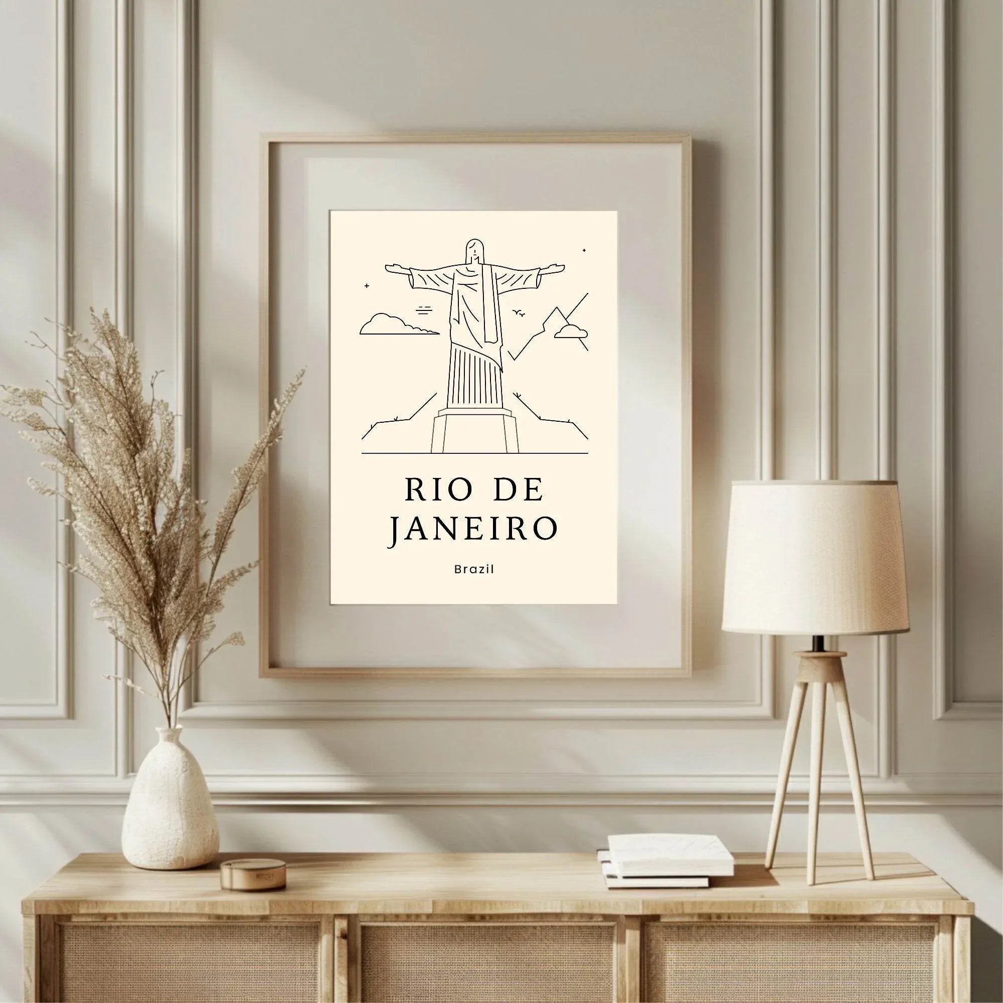 Rio De Janeiro Print | Travel Wall Art - Larosier Prints
