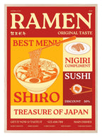 Ramen Print | Kitchen Bar Wall Art - Larosier Prints