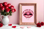 You Blow Me Away Print | Cheeky Wall Art - Larosier Prints