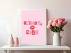Thankyou, Next Print | Coquette Wall Art - Larosier Prints