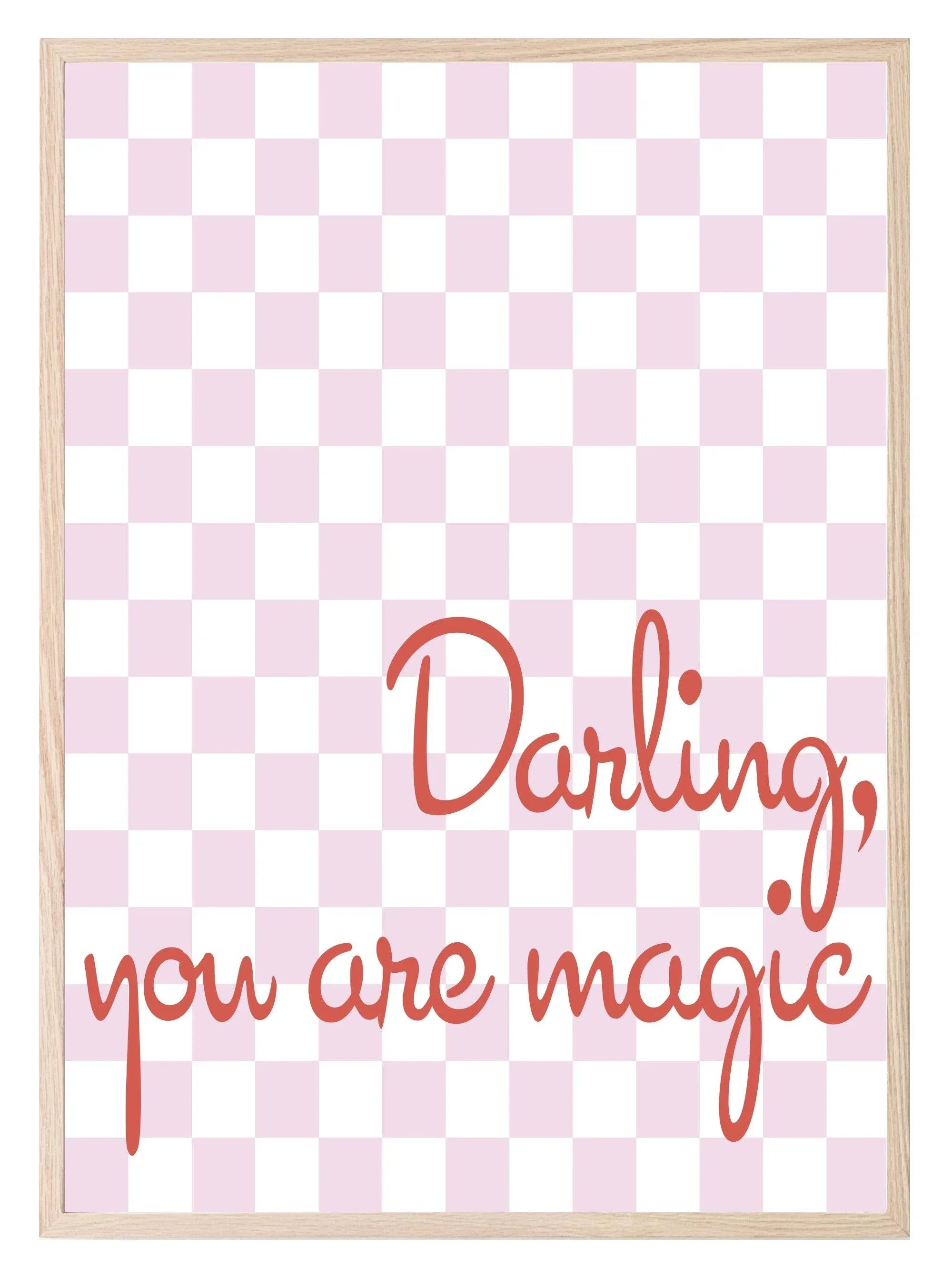 Darling, You are Magic Print | Romantic Wall Art - Larosier Prints