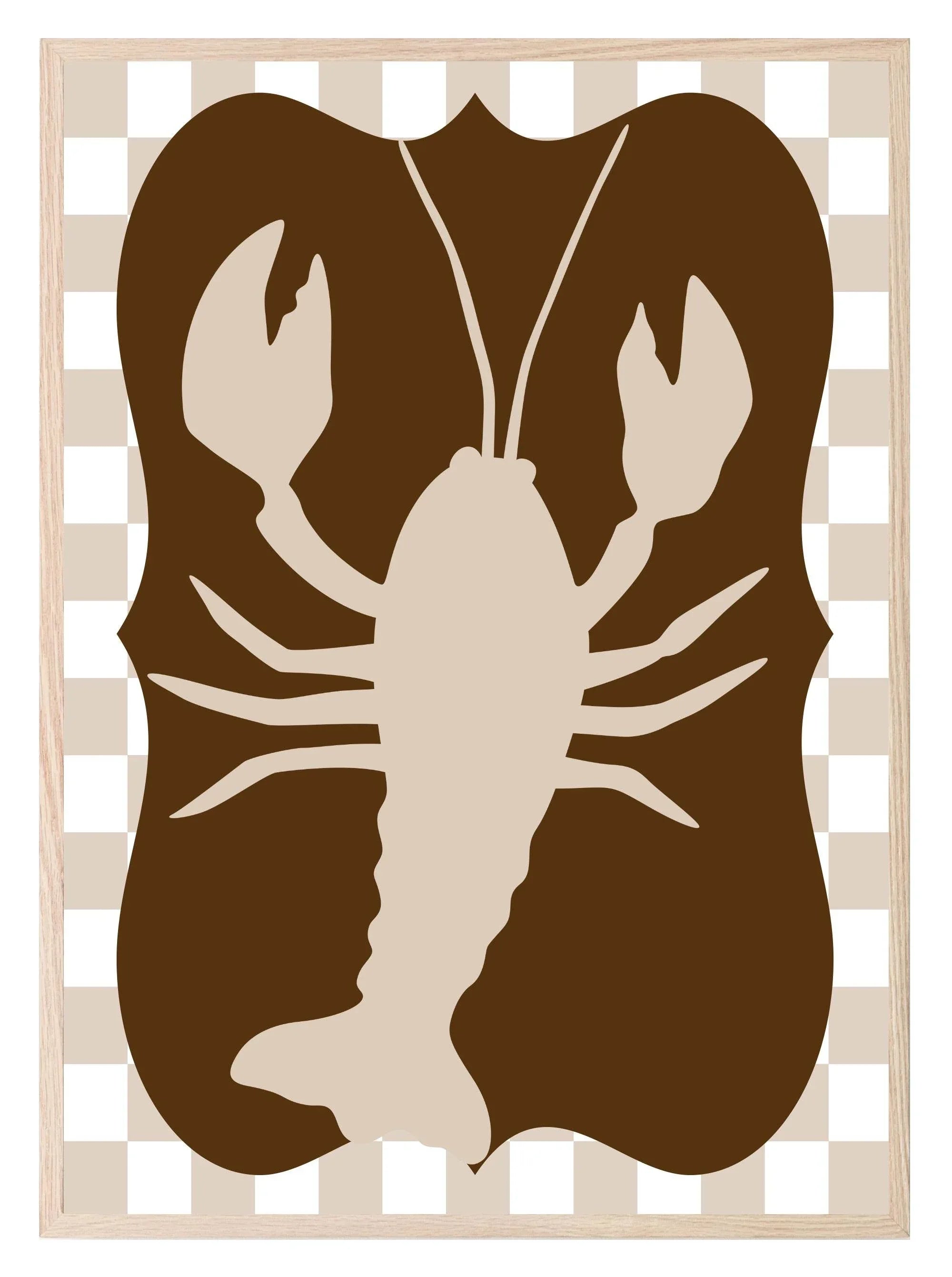 Lobster Print | Kitchen Wall Art - Larosier Prints