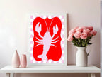 Lobster Print | Kitchen Wall Art - Larosier Prints