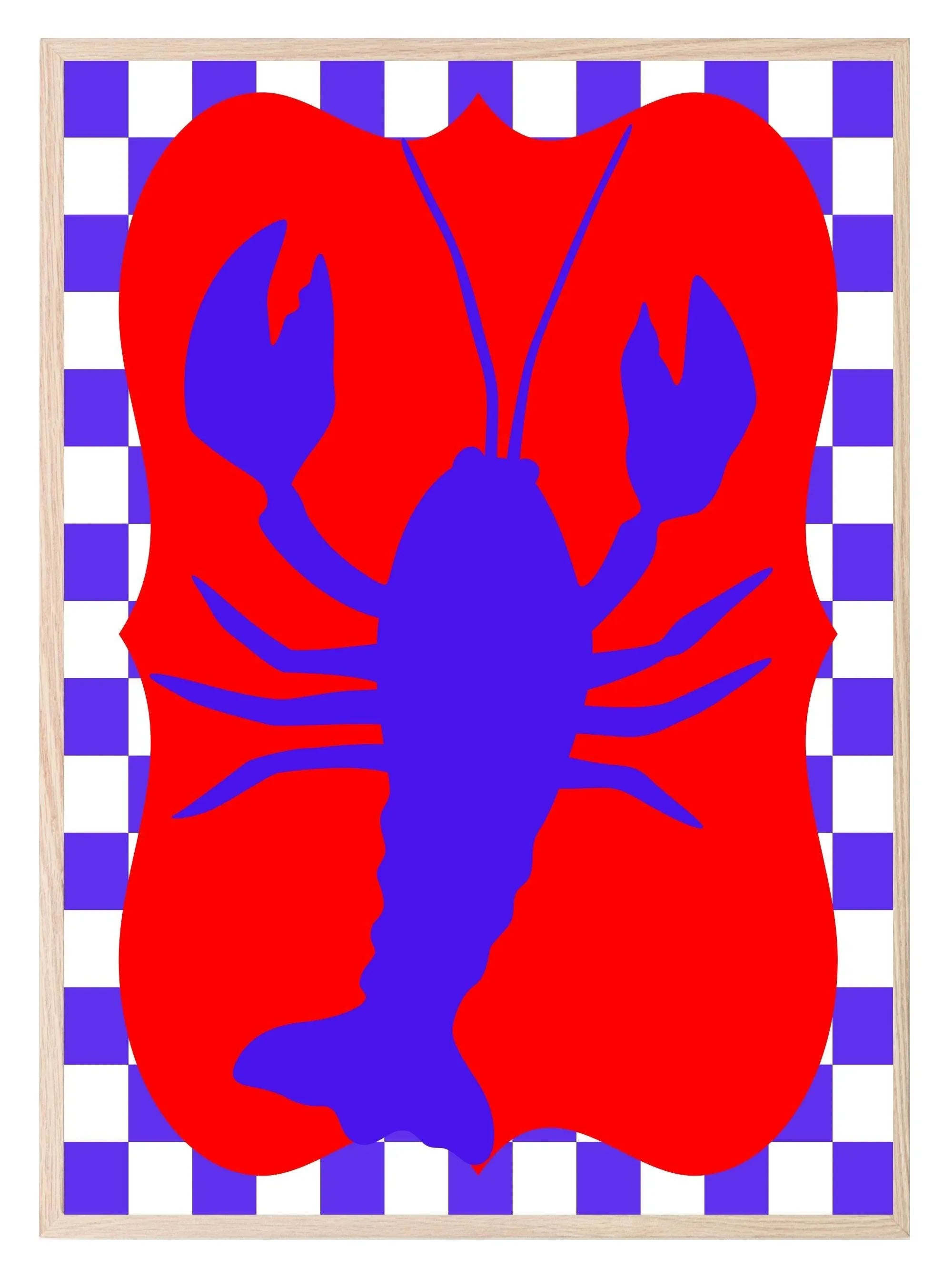 Lobster Print | Kitchen Wall Art - Larosier Prints
