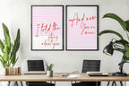 I Told The Stars About You Print | Romantic Wall Art - Larosier Prints