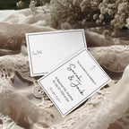 Minimalist Wedding Invitation Suite - Larosier Prints