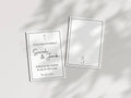 Minimalist Wedding Invitation Suite - Larosier Prints