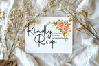 Pink Rose Wedding Invitation Suite - Larosier Prints