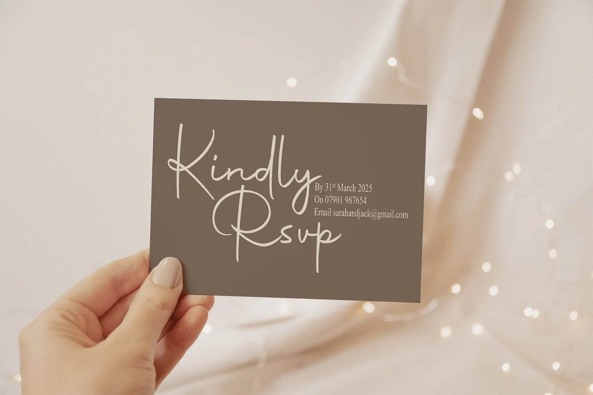 Earth Wedding Invitation Suite - Larosier Prints