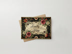 Gothic Floral Wedding RSVP Cards | Pack Of 10 A6