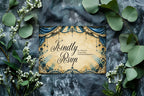 Gothic Circus Wedding Invitation Suite | RSVP & Details Cards