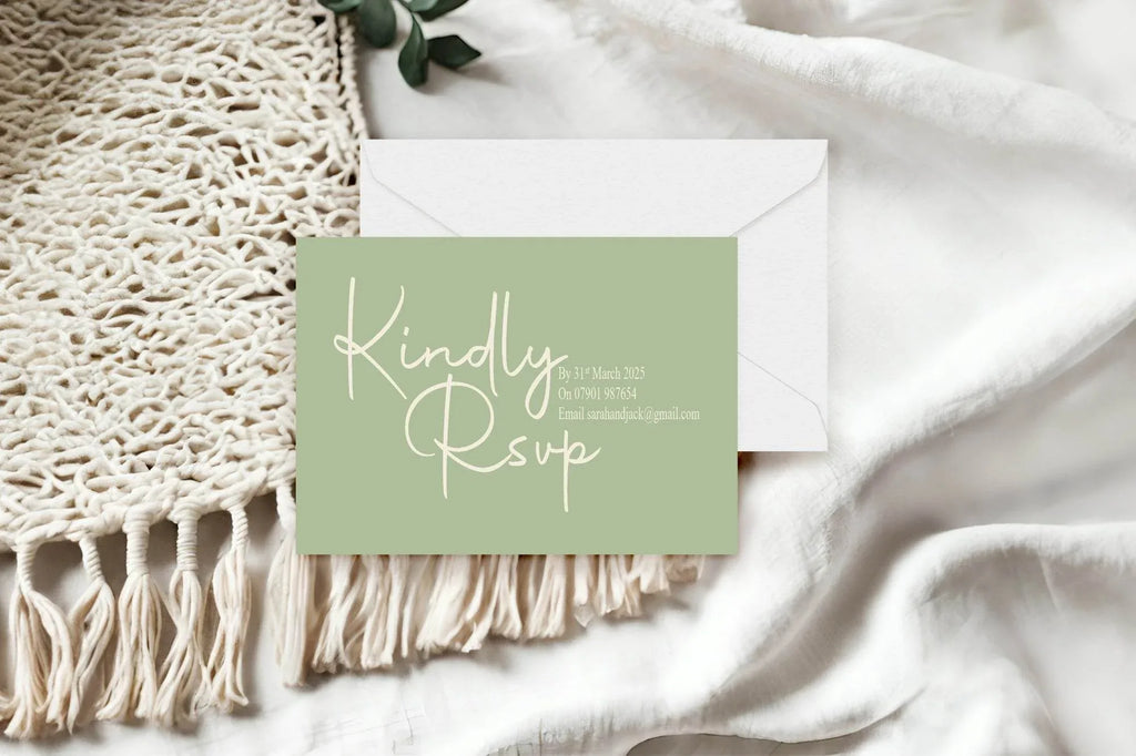Willow Wedding Invitation Suite - Larosier Prints
