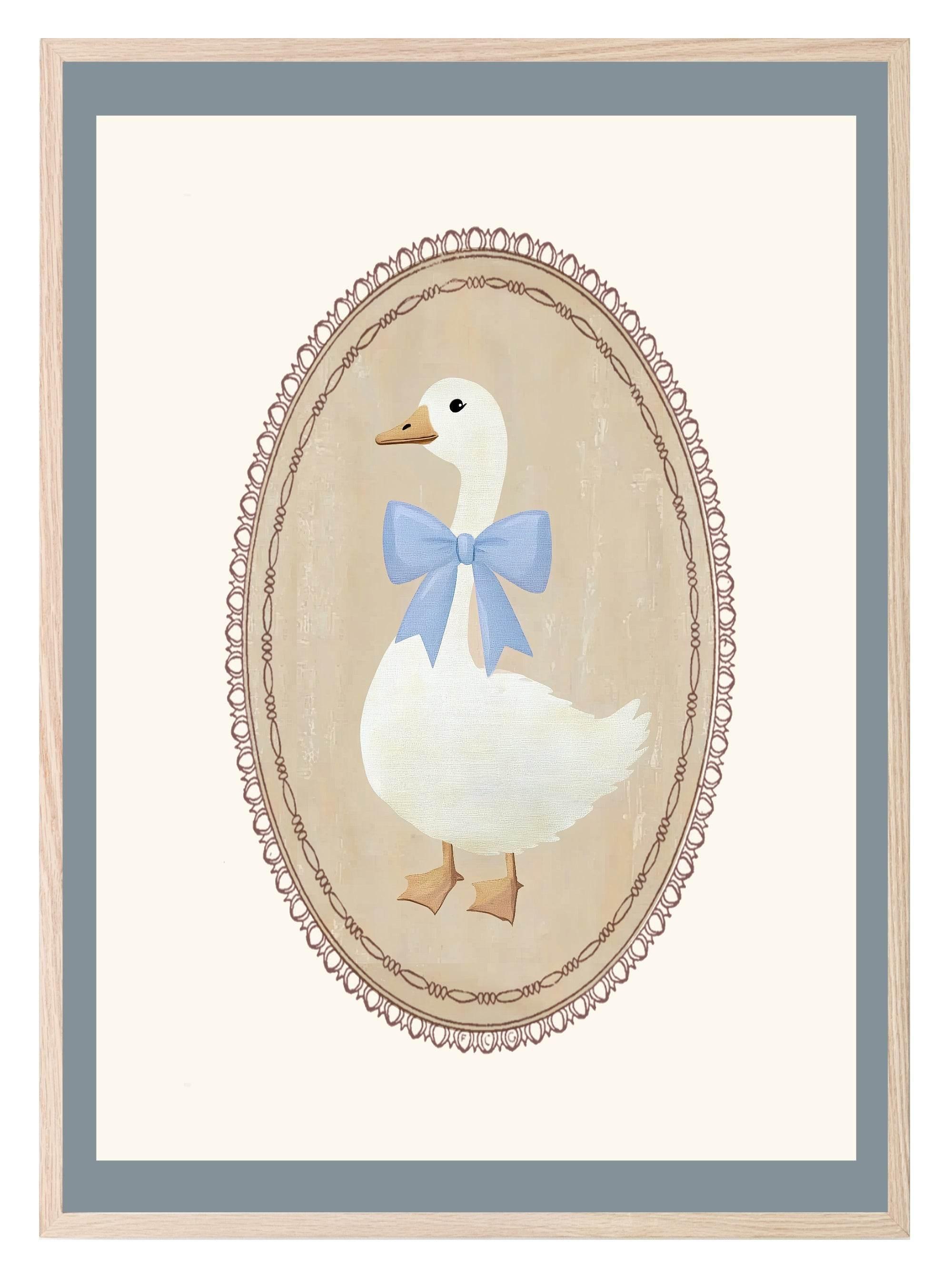 Goose Print | Kids Wall Art - Larosier Prints