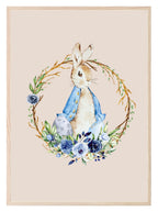 Rabbit Print | Kids Wall Art - Larosier Prints