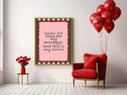 Turn Out These Are My Monkeys And This Is My Circus Print | Family Wall Art - Larosier Prints