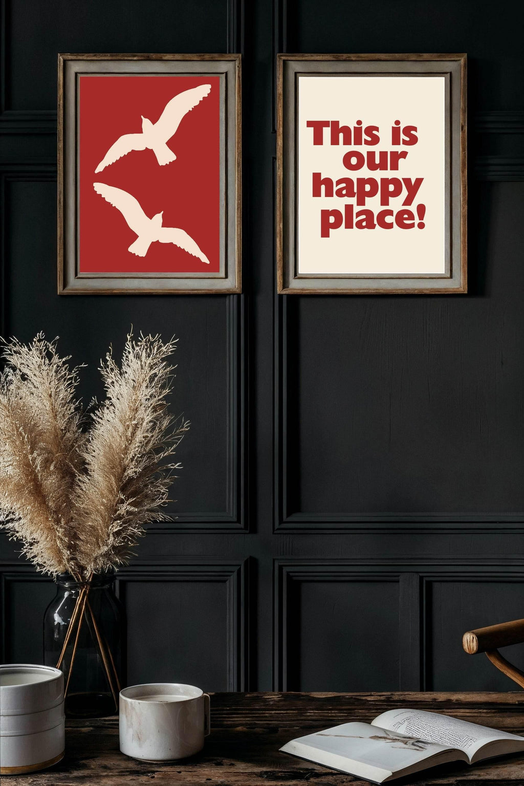 This Is Our Happy Place Print | Romantic Wall Art - Larosier Prints