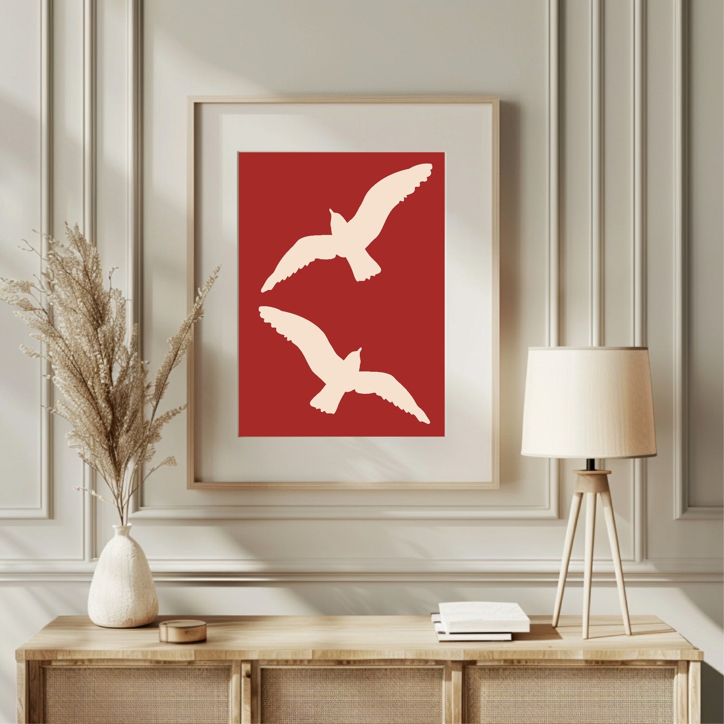 Birds Print | Romantic Wall Art