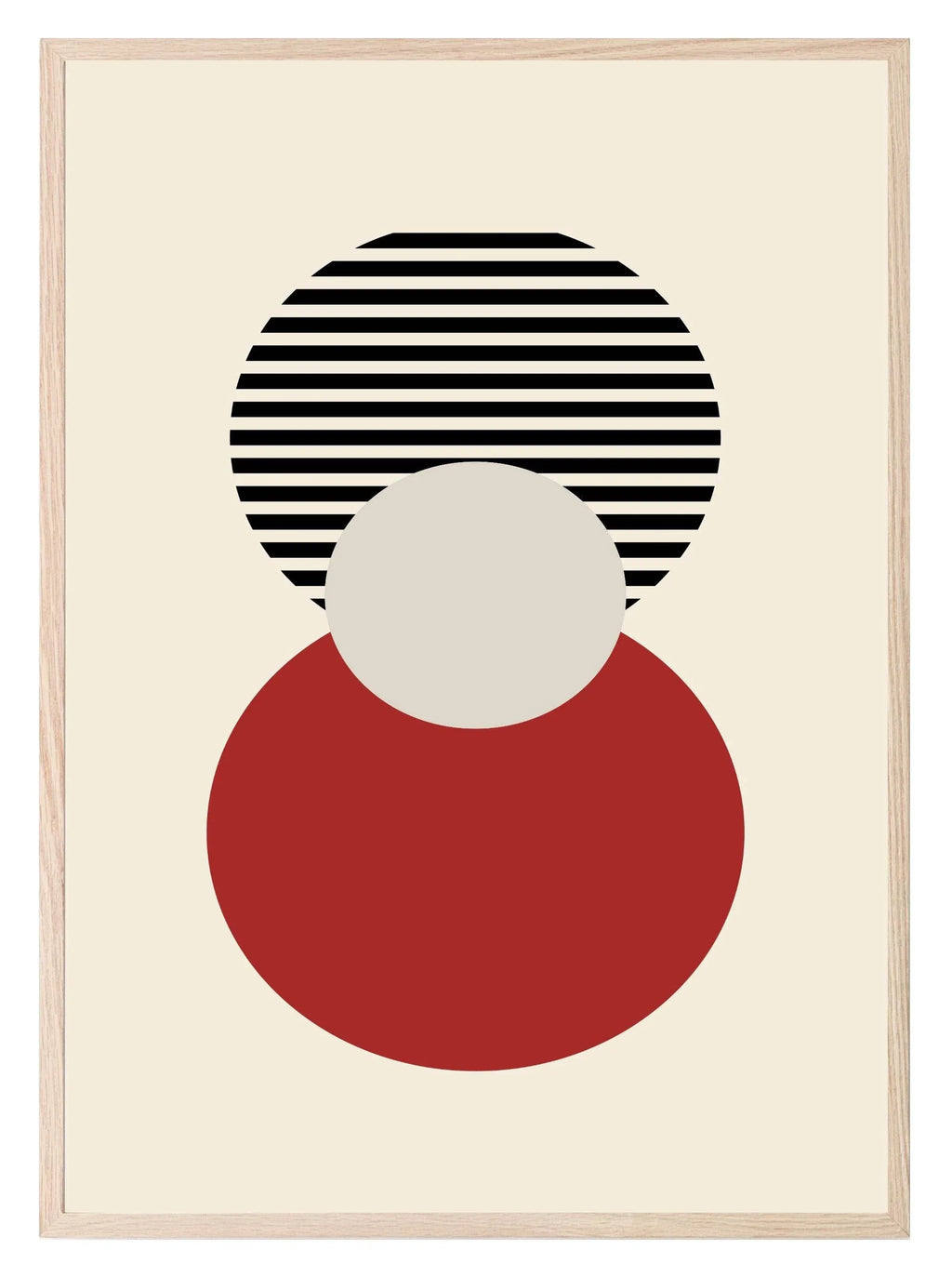 Abstract Circles Print | Geometric Shapes | Family & Love Wall Art - Larosier Prints