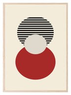 Abstract Circles Print | Geometric Shapes | Family & Love Wall Art - Larosier Prints