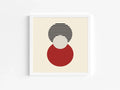 Abstract Circles Print | Geometric Shapes | Family & Love Wall Art - Larosier Prints