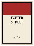Personalised Monopoly Print | Custom Street Name Wall Art | Bold Typographic Print | Fun Personalised Gift - Larosier Prints