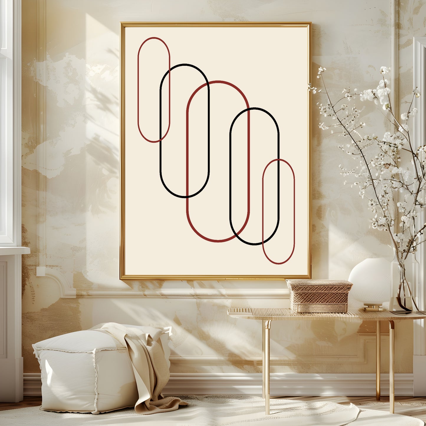 Abstract Circles Print | Family & Love Wall Art