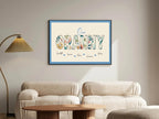 Personalised Our Granny Print | Family Wall Art - Larosier Prints