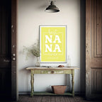 Best Nana Ever Print | Mother's Day Wall Art - Larosier Prints