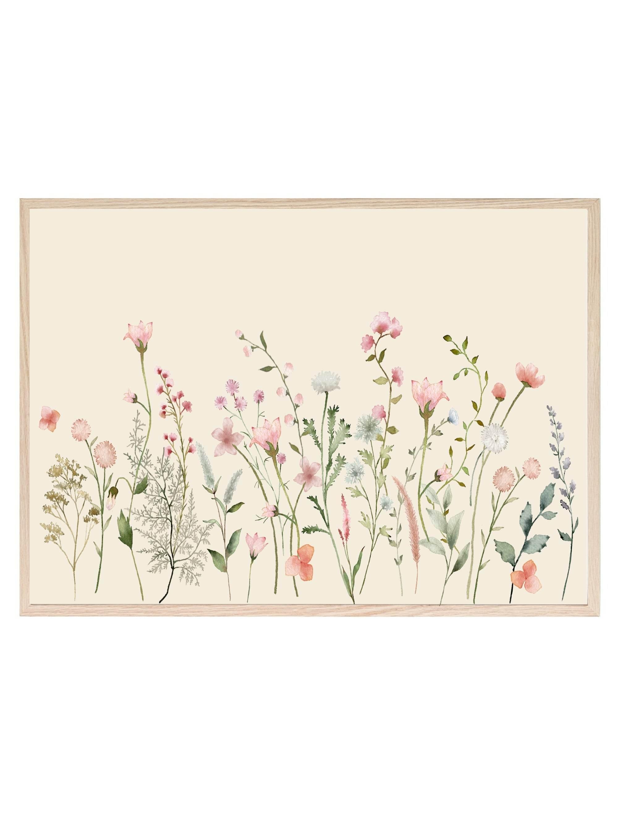 Spring Flowers Print | Spring Collection | Floral Wall Art - Larosier Prints