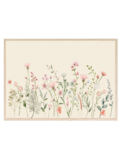 Spring Flowers Print | Spring Collection | Floral Wall Art