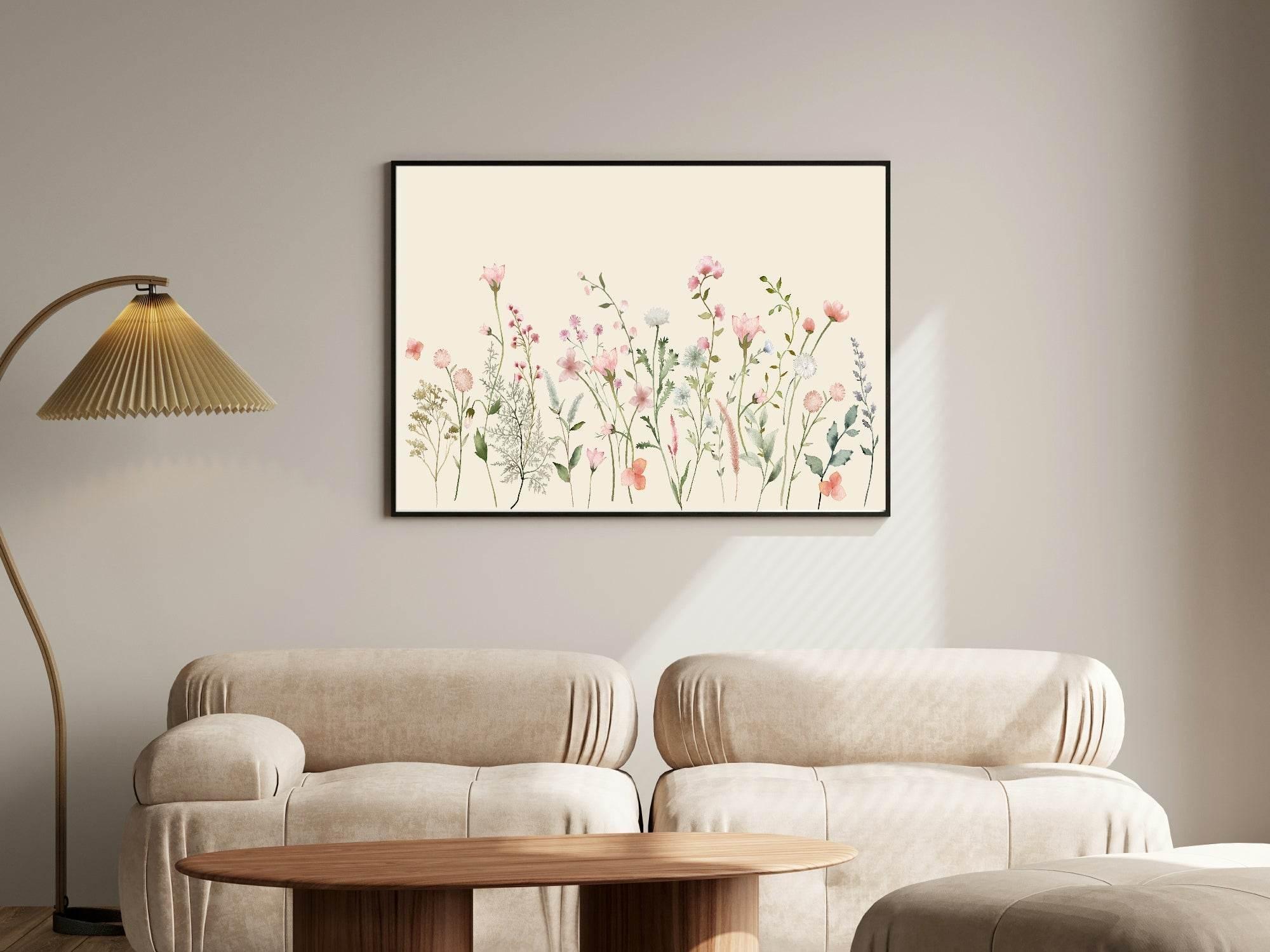 Spring Flowers Print | Spring Collection | Floral Wall Art - Larosier Prints