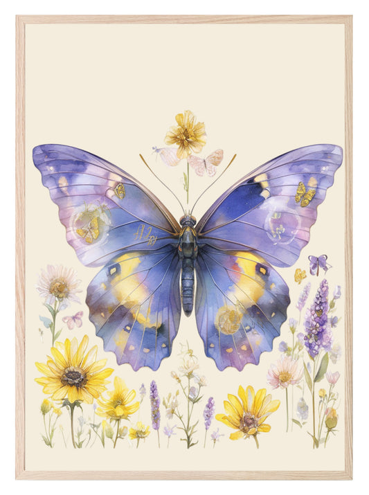 Butterfly Print | Spring Collection | Floral Wall Art