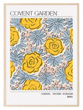Covent Garden Flower Market Print | Floral Travel Wall Art - Larosier Prints