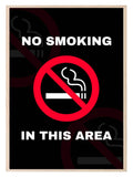 No Smoking Print | Useful & Fun Wall Art - Larosier Prints